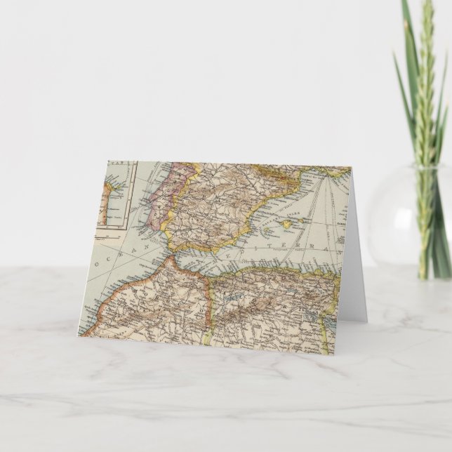 Cartão De Festividades Mediterranean Sea W (Frente)