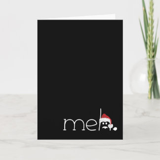 Cartão De Festividades meh. Christmas