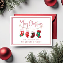 Meias de Natal Alegre