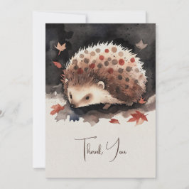 Cartão De Festividades Mein kleiner Igel-Freund „Zwergerl“ eigener Text