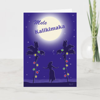 Cartão De Festividades Mele Kalikimaka