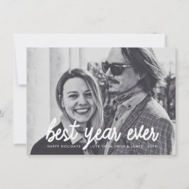 Cartão De Festividades Melhor Ano de Todos