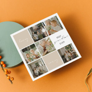 Cartão De Festividades Melhor Avó do Mundo   Colagem de Fotos   Mocha
