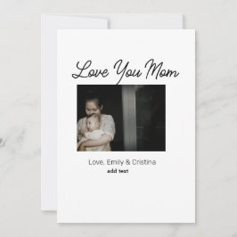 Cartão De Festividades melhor feliz dia de as mães de mãe adicionar nome 