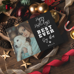 Cartão De Festividades Melhor Mãe De Cachorro Foto