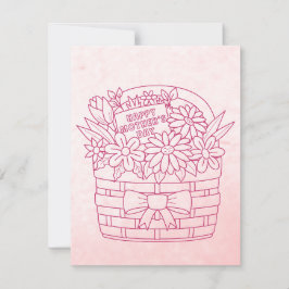 Cartão De Festividades Melhor mãe de sempre