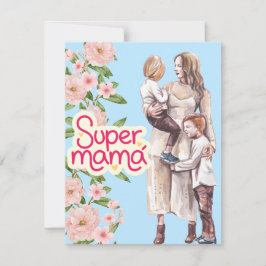 Cartão De Festividades Melhor mãe de sempre