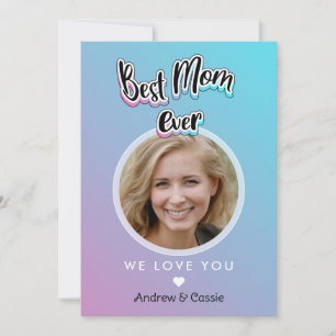 Cartão De Festividades Melhor mãe de sempre