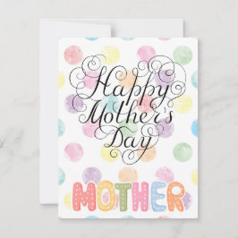 Cartão De Festividades Melhor mãe de sempre