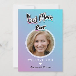 Cartão De Festividades Melhor mãe de todas