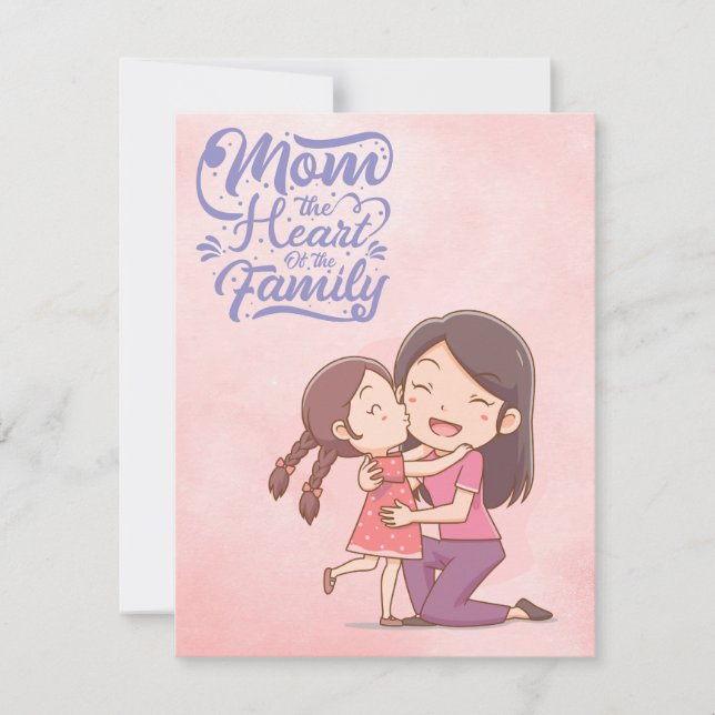 Cartão De Festividades Melhor mãe de todos os tempos  (Frente)