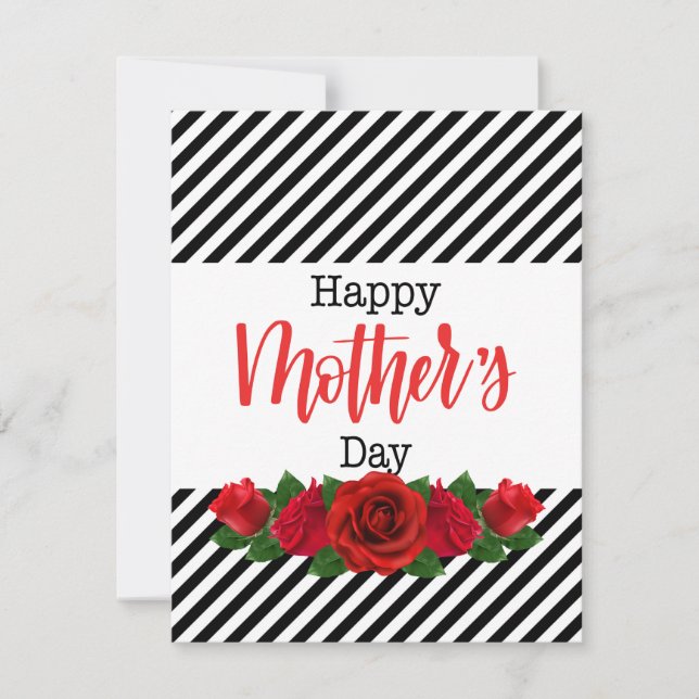 Cartão De Festividades Melhor mãe de todos os tempos  (Frente)