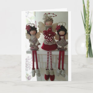 CARTÃO DE FESTIVIDADES **MELHOR NATAL DE TODOS** PARA MEU ANJO ESPECIAL