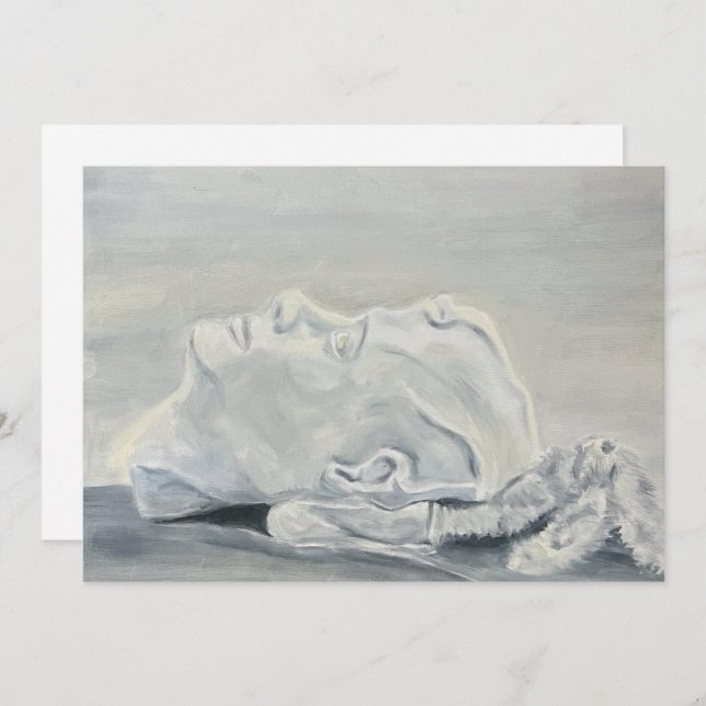 Cartão De Festividades Memento Mori (Frente/Verso)