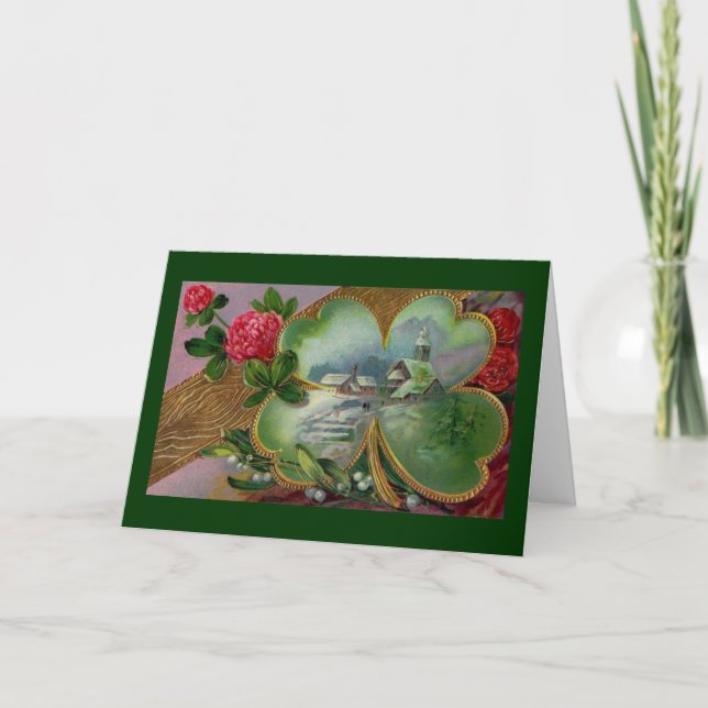 Cartão De Festividades Memories of Ireland Greeting Card (Frente)