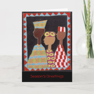 Cartão De Festividades Men From Afar Greeting Card