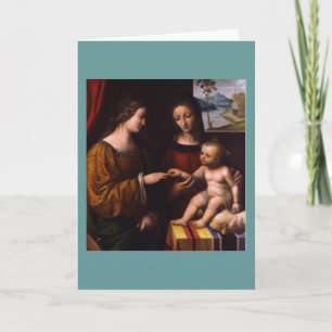 Cartão De Festividades Menino Jesus