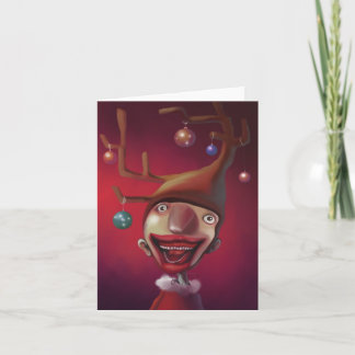 Cartão De Festividades menino Natal