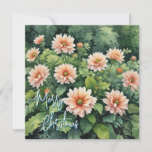 Cartão De Festividades Mensagem de Ano Novo da Família Feliz Natal