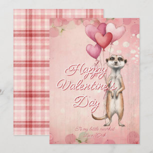 Cartão De Festividades Mensagem Personalizada Dia dos Namorados Animal Su