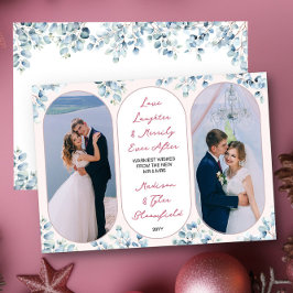 Cartão De Festividades Merrily Ever Após A Nova Foto Do Eucalyptus