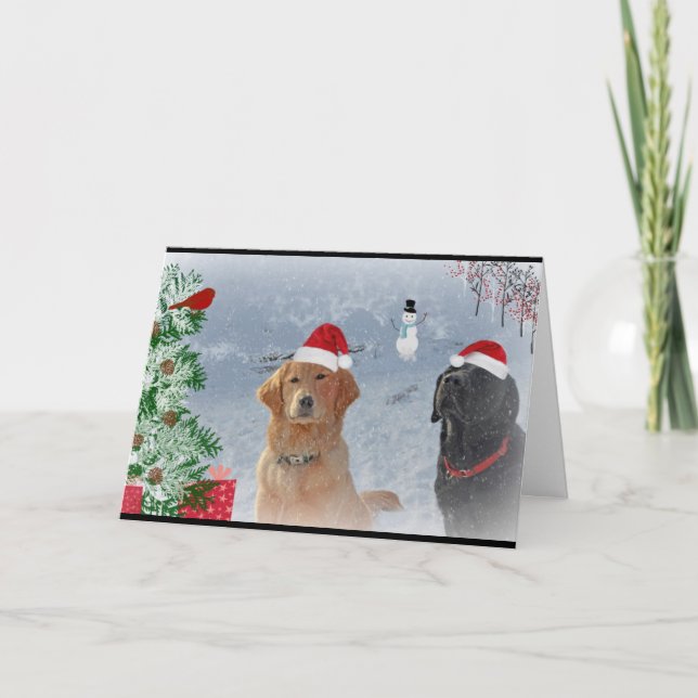 Cartão De Festividades Merry Christmas (Frente)