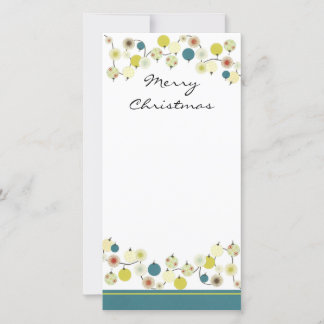 Cartão De Festividades Merry Christmas