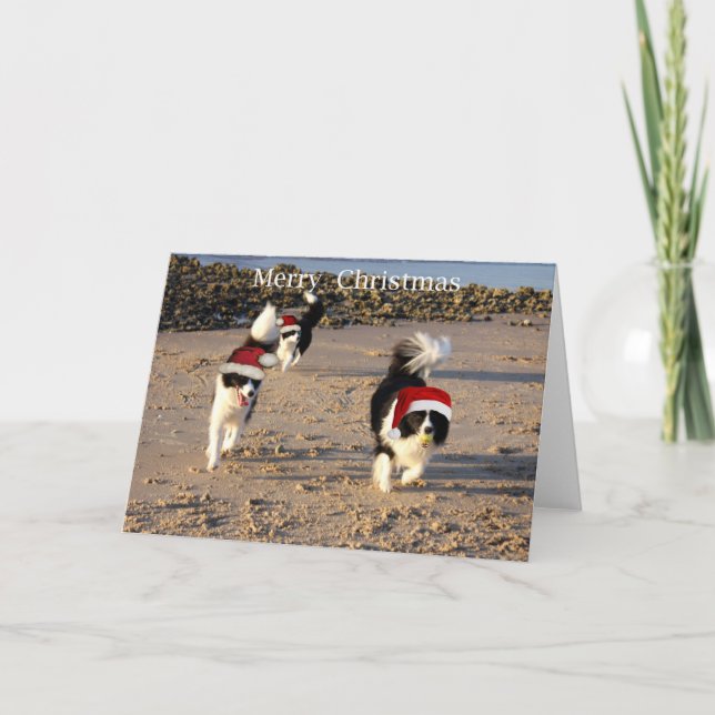 Cartão De Festividades Merry Christmas (Frente)