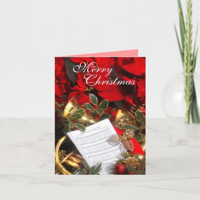 Cartão De Festividades Merry Christmas (Frente)