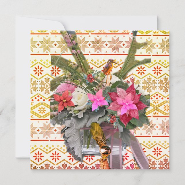 Cartão De Festividades Merry Christmas! (Frente)