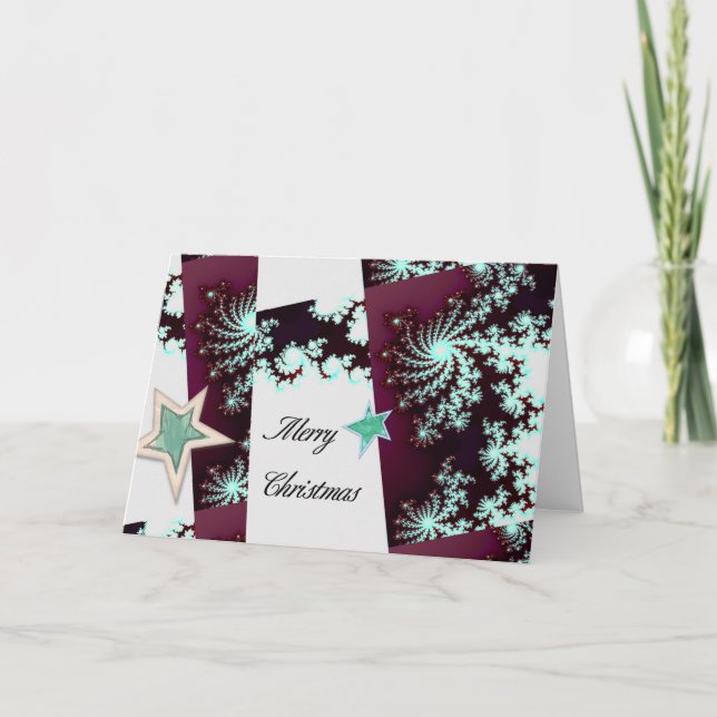 Cartão De Festividades Merry Christmas (Frente)