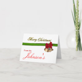 Cartão De Festividades Merry Christmas