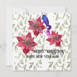 Cartão De Festividades Merry Christmas 