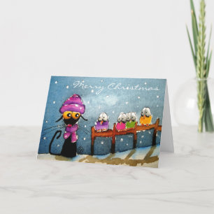 Cartão De Festividades Merry Christmas