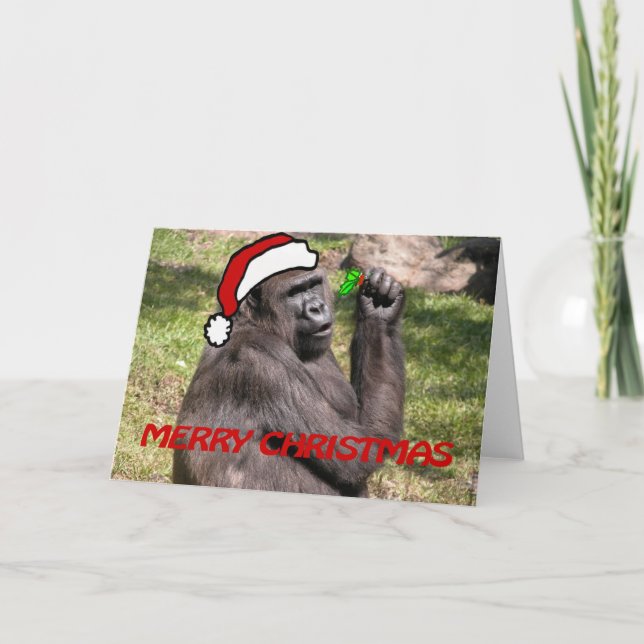 Cartão De Festividades Merry Christmas! (Frente)