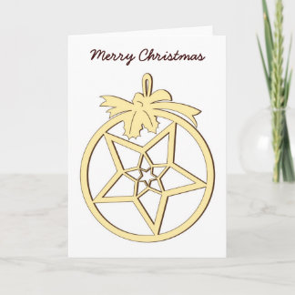 Cartão De Festividades Merry Christmas