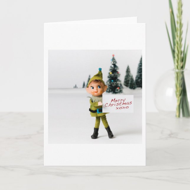 Cartão De Festividades Merry Christmas 287 (Frente)