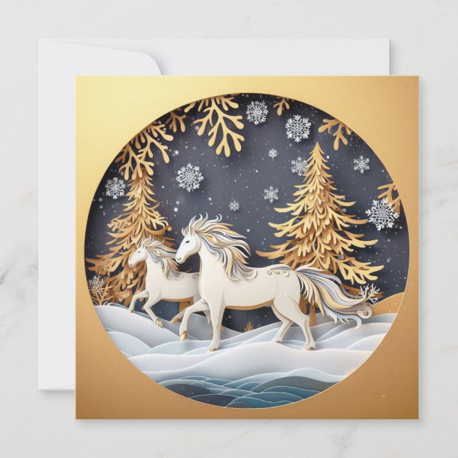 Cartão De Festividades Merry Christmas - 3 (Frente)