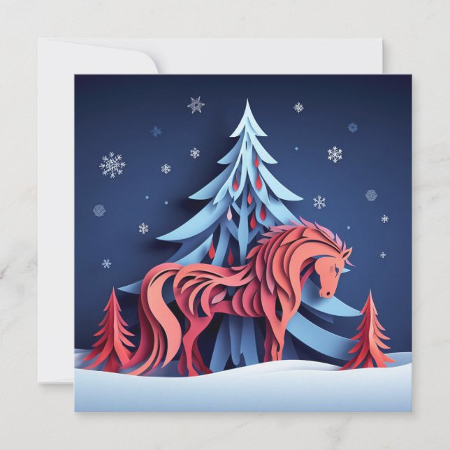 Cartão De Festividades Merry Christmas - 4 (Frente)