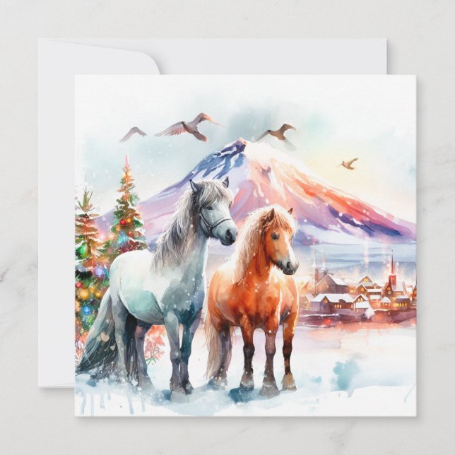 Cartão De Festividades Merry Christmas - 7 (Frente)