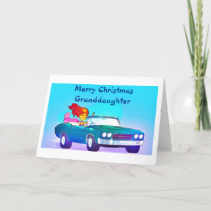 CARTÃO DE FESTIVIDADES MERRY CHRISTMAS A UMA GRANDAUGHER ESPECIAL
