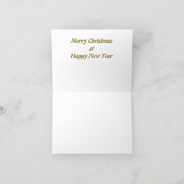Cartão De Festividades Merry Christmas Boho style