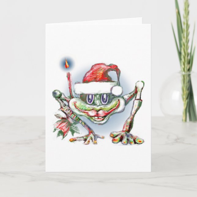 Cartão De Festividades Merry christmas by Alejandro (Frente)