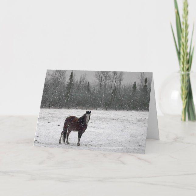 Cartão De Festividades Merry Christmas Card (Frente)