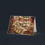 Cartão De Festividades Merry Christmas - Card<br><div class="desc">Wishing you a Christmas season overflowing with happiness & surrounded by love.</div>