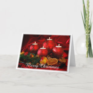 Cartão De Festividades Merry Christmas Card