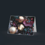 Cartão De Festividades Merry Christmas - Customizable Card<br><div class="desc">Wishing you a Christmas season overflowing with happiness & surrounded by love.</div>