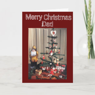 CARTÃO DE FESTIVIDADES MERRY CHRISTMAS **DAD** YOU ARE THE "BEST"