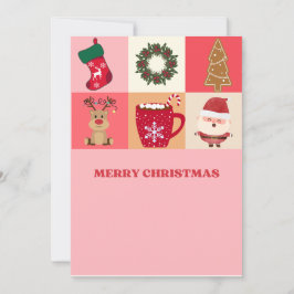 CARTÃO DE FESTIVIDADES MERRY CHRISTMAS DECOR DESIGN