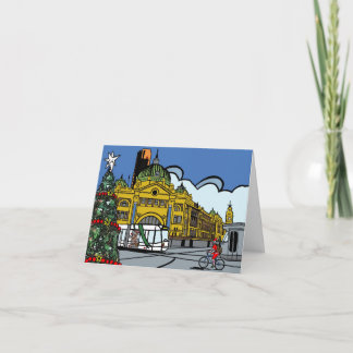 Cartão De Festividades Merry Christmas from Melbourne